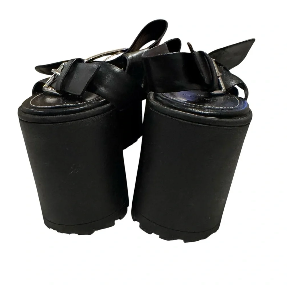 ASOS Black Chunky Platform Sandals